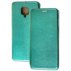Чохол книжка Premium для Xiaomi Redmi Note 9s / 9 Pro зелений