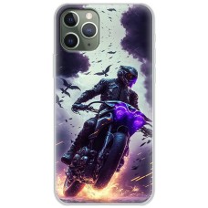 Чохол для iPhone 11 Pro Max MixCase машини неон мото