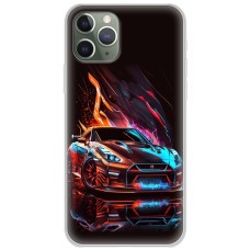 Чохол для iPhone 11 Pro Max MixCase машини неон mix car