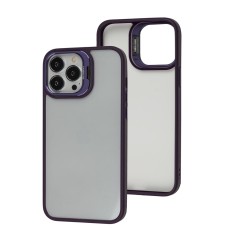 Чохол для Iphone 13 Pro Max Extreme drops crystal glass purple