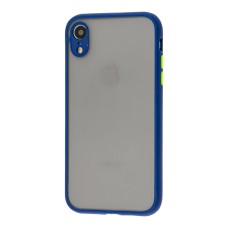 Чохол для iPhone Xr LikGus Totu camera protect синій