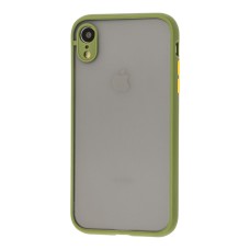 Чохол для iPhone Xr LikGus Totu camera protect зелений