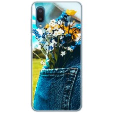 Чохол для Samsung Galaxy A02 (A022) MixCase патріотичні квіти України