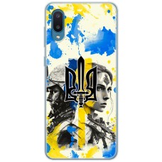 Чохол для Samsung Galaxy A02 (A022) MixCase патріотичні сильні та нескорені