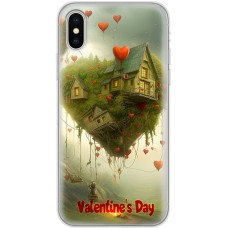 Чехол для iPhone X / Xs Mixcase для закоханих air house