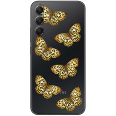 Чохол для Samsung Galaxy A35 (A356)  MixCase Леопард метелика