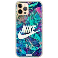 Чохол для iPhone 12 Pro Max MixCase логотип лого спорт на кольоровому