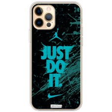 Чохол для iPhone 12 Pro Max MixCase логотип лого спорт на чорному