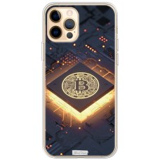 Чохол для iPhone 12 Pro Max MixCase гроші биткоин система