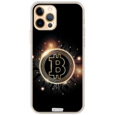 Чохол для iPhone 12 Pro Max MixCase гроші біткоїн чіп