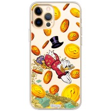 Чохол для iPhone 12 Pro Max MixCase гроші скрудж макдак у золоті