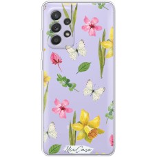 Чохол для Samsung Galaxy A52 Mixcase весняні квіти 2