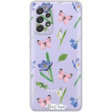 Чохол для Samsung Galaxy A52 Mixcase весняні квіти 3