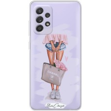 Чохол для Samsung Galaxy A52 Mixcase дівчина дизайн 7