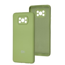 Чохол для Xiaomi Poco X3 / X3 Pro Silicone Full camera pistachio