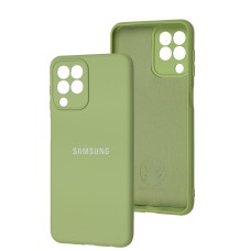 Чохол для Samsung Galaxy M33 (M336) Silicone Full camera pistachio