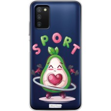 Чохол для Samsung Galaxy A03s (A307) MixCase авокадо sport
