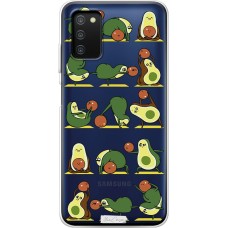 Чохол для Samsung Galaxy A03s (A307) MixCase авокадо гімнастика