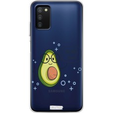 Чохол для Samsung Galaxy A03s (A307) MixCase авокадо в окулярах