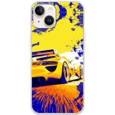 Чохол для iPhone 15 MixCase машини жовта car дрифт