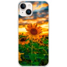 Чохол для iPhone 15 MixCase осінь поле соняшників