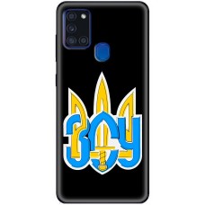Чохол для Samsung Galaxy A21S (A217) MixCase патріотичні герб ЗСУ