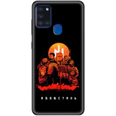Чохол для Samsung Galaxy A21S (A217) MixCase патріотичні Азовсталь