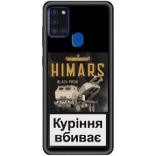 Чохол для Samsung Galaxy A21S (A217) MixCase патріотичні Himars куріння вбиває