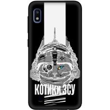 Чохол для Samsung Galaxy A10 (A105) MixCase патріотичні котики ЗСУ