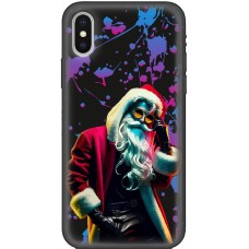 Чохол для iPhone Xs Max MixCase Новий рік гламурний Святий Миколай