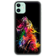 Чохол для iPhone 11 MixCase звірі яскравий тигр
