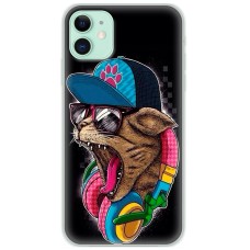 Чохол для iPhone 11 MixCase звірі стильний кіт