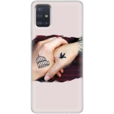 Чохол для Samsung Galaxy A51 (A515) для закоханих 14