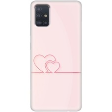 Чохол для Samsung Galaxy A51 (A515) для закоханих 18
