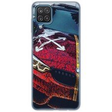 Чохол для Samsung Galaxy A12 / M12 MixCase авто бмв з малюнком долара