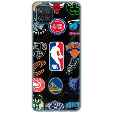 Чохол для Samsung Galaxy A12 / M12 MixCase логотип лого баскетбол