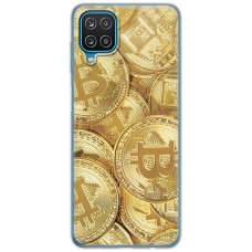 Чохол для Samsung Galaxy A12 / M12 MixCase гроші биткоин
