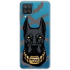 Чохол для Samsung Galaxy A12 / M12 MixCase звірі доберман
