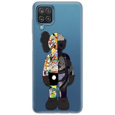 Чохол для Samsung Galaxy A12 / M12 MixCase робот половинки