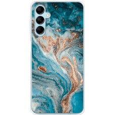 Чохол для Samsung Galaxy M14 (M146) MixCase мармур бірюзовий