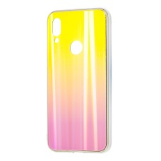 Чохол для Xiaomi Redmi 7 Aurora glass жовтий
