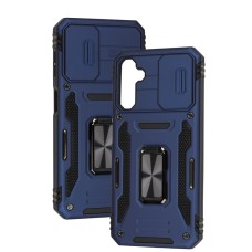 Чохол для Samsung Galaxy A14 Camshield Army Ring navy