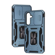 Чохол для Samsung Galaxy A54 (A546) Camshield Army Ring light blue