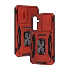 Чохол для Samsung Galaxy A54 (A546) Camshield Army Ring червоний
