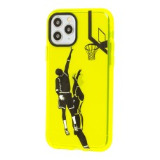 Чохол для iPhone 11 Pro Neon print basketball