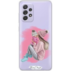 Чохол для Samsung Galaxy A52 Mixcase мама з дитиною