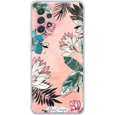 Чохол для Samsung Galaxy A52 Mixcase квіти та листя