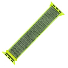 Ремінець для Apple Watch Nylon Loop 38mm/40mm салатовий