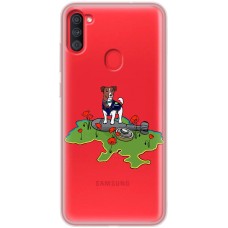 Чохол для Samsung Galaxy A11 / M11 MixCase Патрон захисник України