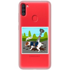 Чохол для Samsung Galaxy A11 / M11 MixCase Патрон гарний приклад